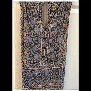 Free People Floral Jumpsuit One Piece, sz Small
